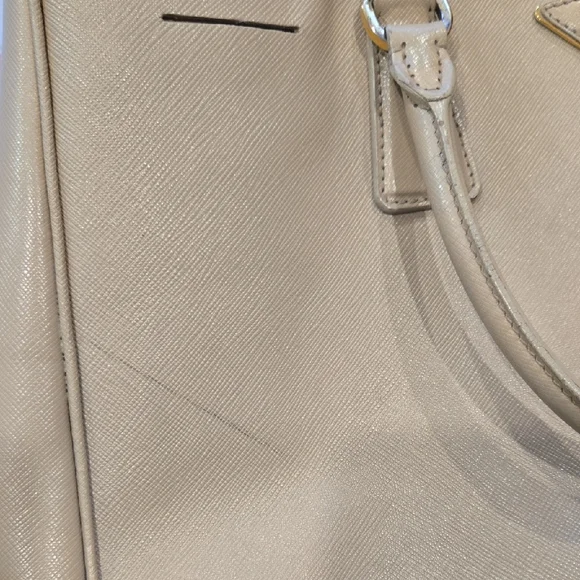 Prada Tan Leather Satchel - Picture 2 of 15